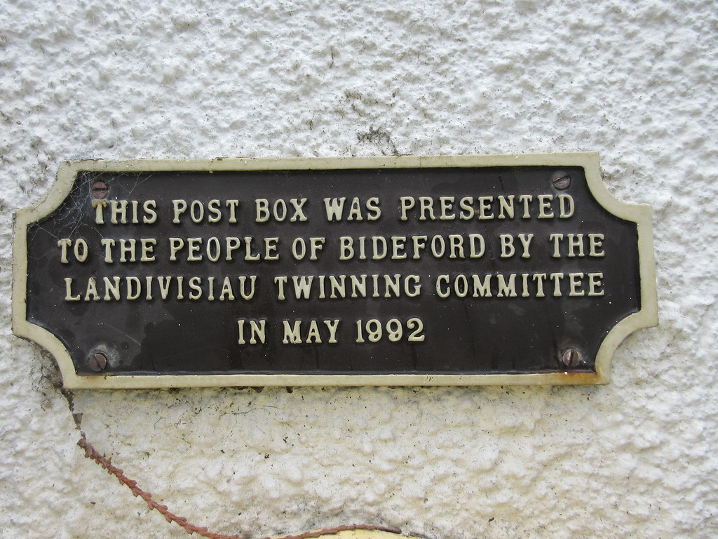 Bideford French Letterbox Plaque