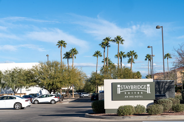 Tucson, Arizona - December 20, 2023: Staybridge Suites, part of the IHG hotel chain