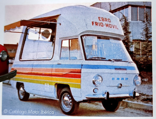 1973-1979 EBRO SIATA 50S Ice Cream Sales Van