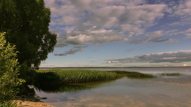 On the shore of Lake Nero, Rostov Veliky, Yaroslavl region