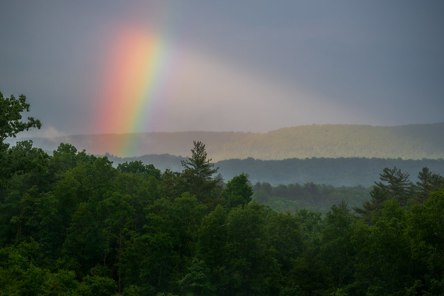 Scenic Landscapes_Green Ridge Rainbow_Nathaniel Peck