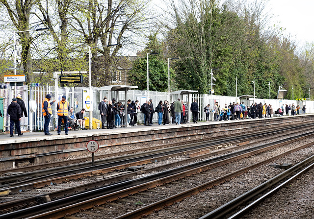 Commuters, Sydenham Station