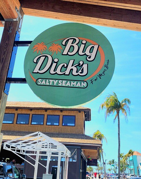 Big Dick's Salty Seaman apparel store.