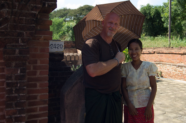 Making new friends in Myanmar