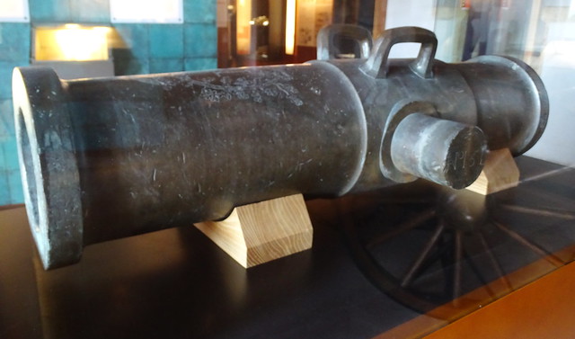 Cañon Museo de Historia del Real Colegio de Artilleria Alcazar de Segovia 14-2