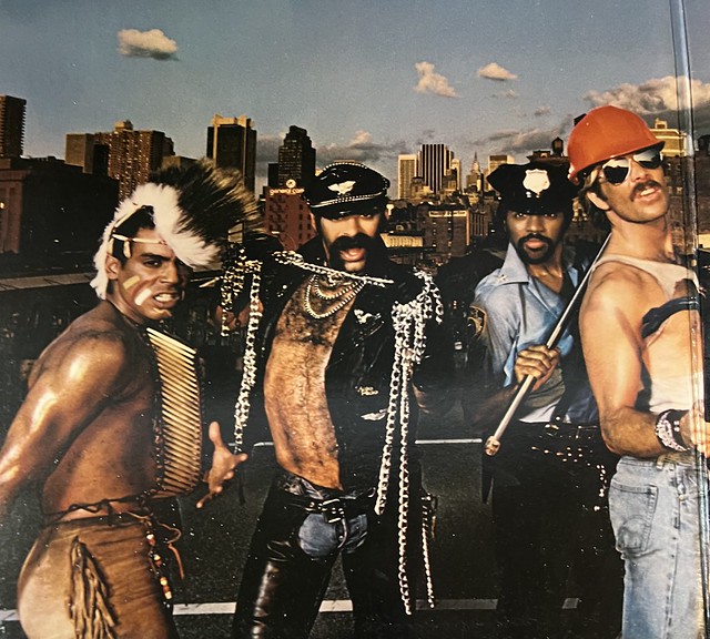 from the Village People Live & Sleazy album cover