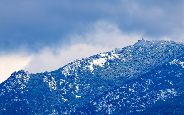 April Snow on Mt. Diablo