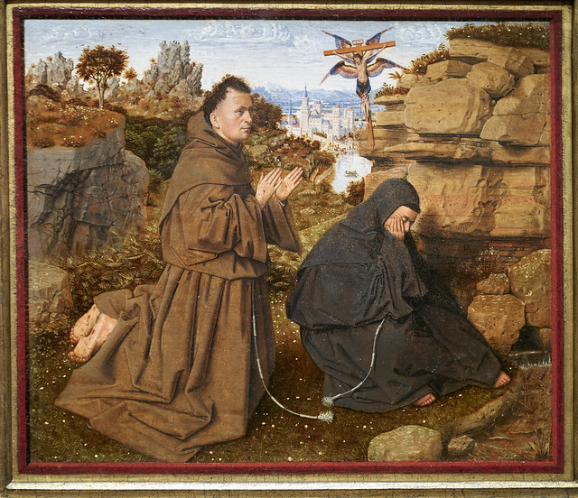 Van Eyck (atelier) - 1435 - Saint-François recevant les stigmates