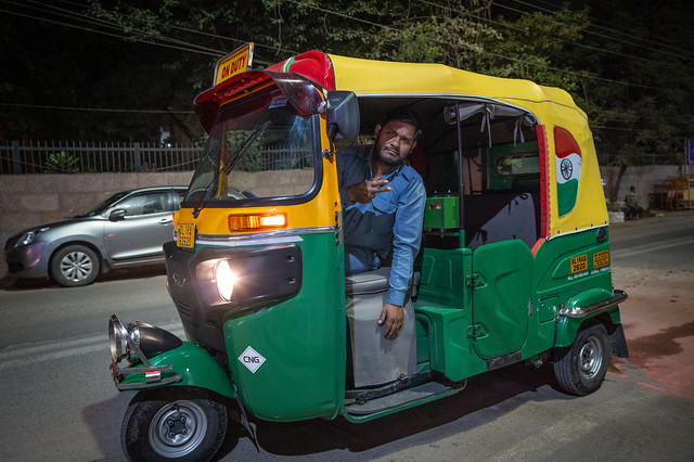 TukTuk driver // New Delhi India