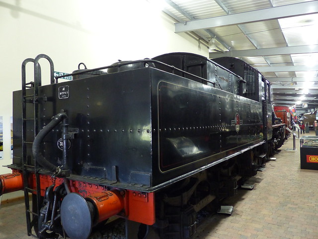 LMS/BR Ivatt Class 2 2-6-0 Steam Locomotive 46443 at SVR