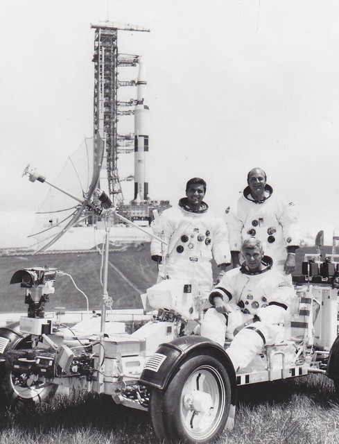 Archive: Apollo 17 Crew And Lunar Rover Trainer