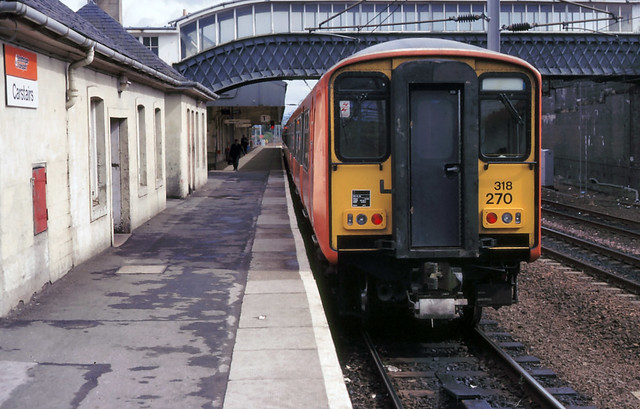 Carstairs 318270 Carstairs to Glasgow14th Aug 87 C8984