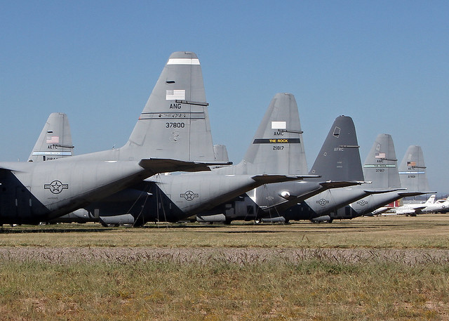 37800 Lockheed C-130E US Air Force Air National Guard