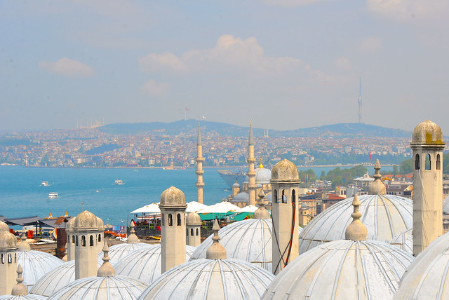 Istanbul roofs
