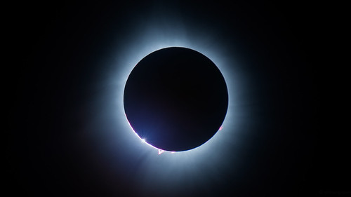 Solarscape - Total solar eclipse 2024 Experienced totality along with my kids and wife.
