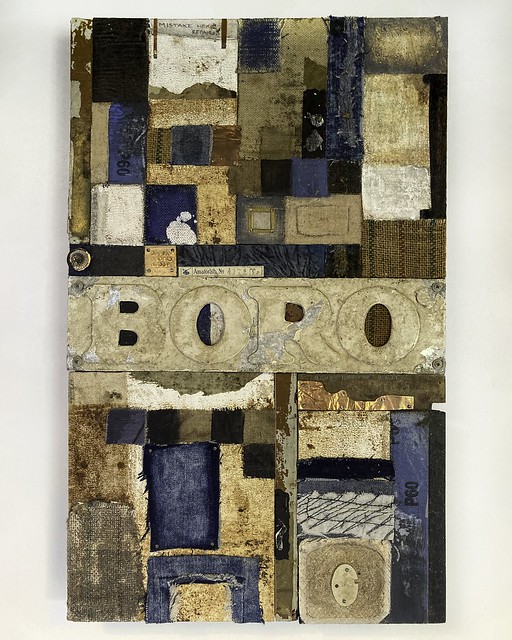 Collage/Assemblage titled: Boro (1)