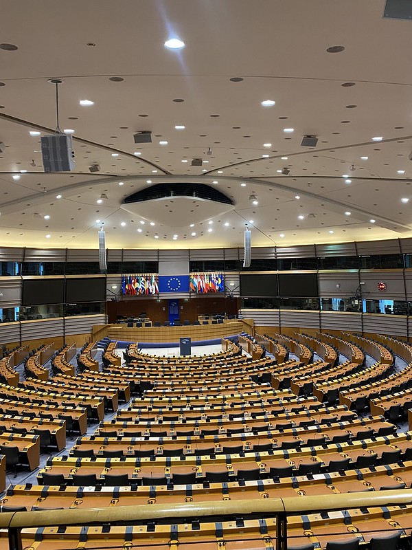 Visita al Parlamentarium y Parlamento Europeo