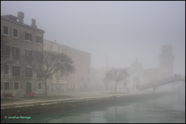 Arsenale in the Fog