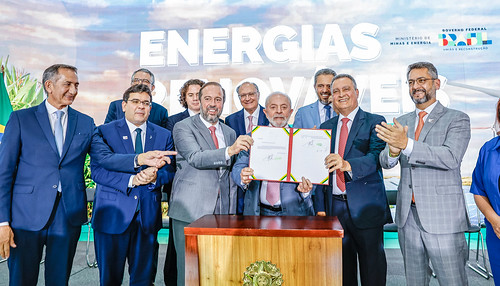 09.04.2024 - Cerimônia de Assinatura da Medida Provisória das Energias Renováveis e da Redução dos Impactos Tarifários