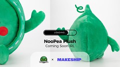 MadPea - NooPea Plush, coming soon to RL!