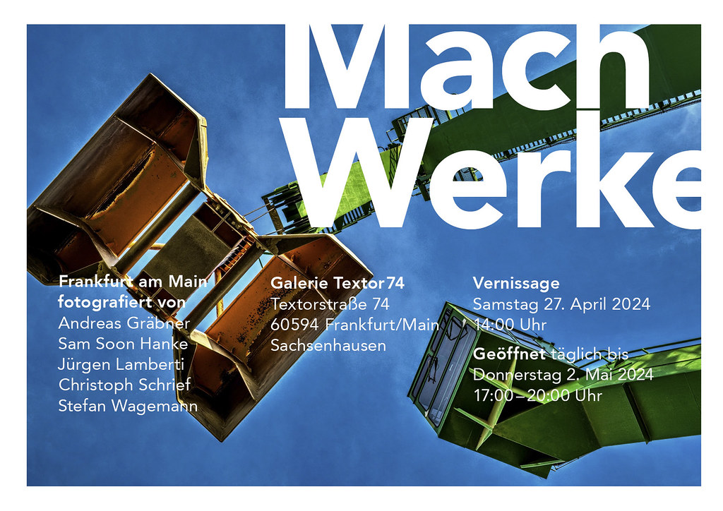 MachWerke – Ausstellung 27. April 2024