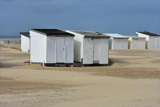 Beach Huts in Calais, France