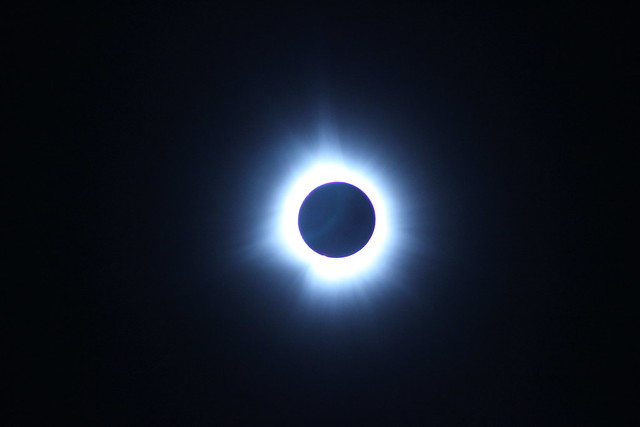Total eclipse, 8 April 2024