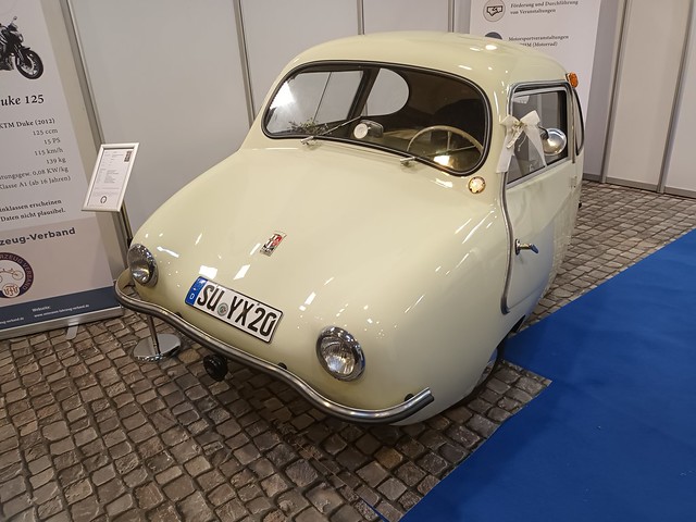 1955 Fuldamobil NFW 200    Essen Techno Classica  04.04.2024