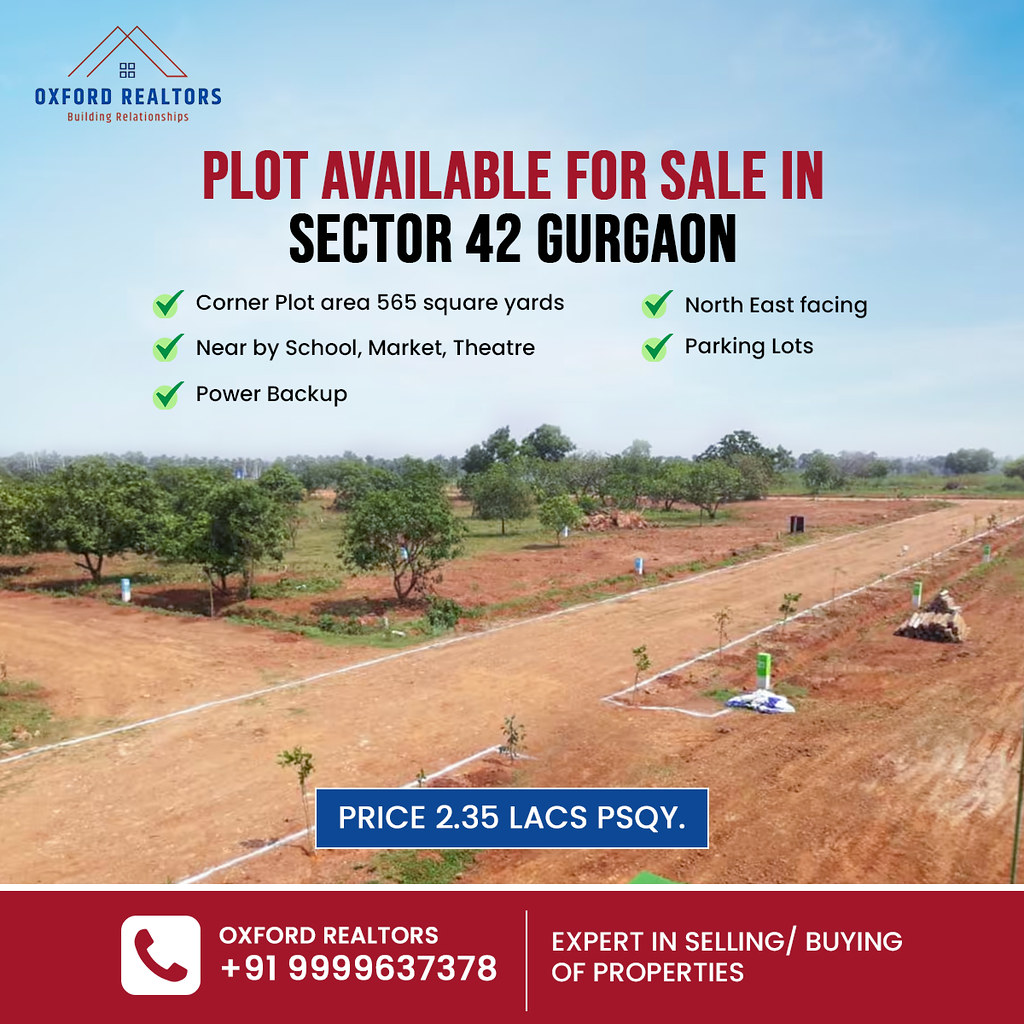 Plot Available for Sale in Sector 42, Gurgaon