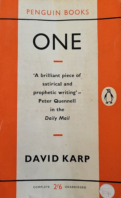 One - Penguin Books - No. 1459 - David Karp - 1960