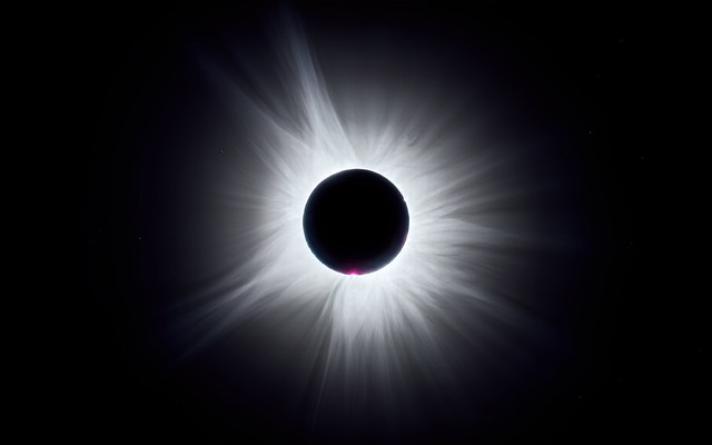 The Corona during Totality - Total Solar Eclipse 2024