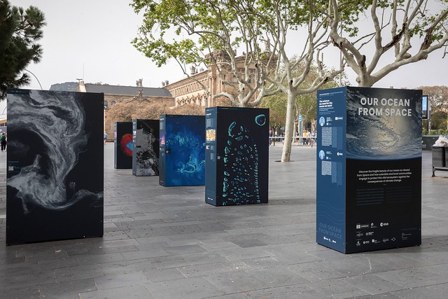 Our Ocean from Space exhibition