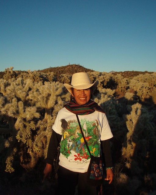 Enriqueta at Cholla forest on Cochise - Pima county line; N Cascabel Road, AZ in 2008