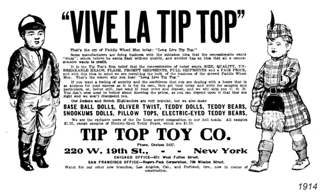 1914 tip top toy company