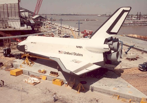 Shuttle Enterprise in 1984