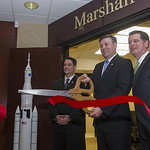 The Marshall Room (NASA, Marshall, 03/19/13) NASA&#039;s Marshall Space Flight Center Director Patrick Scheuermann, participated in a ribbon cutting ceremony on March 11 for the chamber&#039;s newly named Marshall Room. Located at the chamber, the Marshall Room celebrates the rich history of Marshall and its importance to the Huntsville community.

Image credit: NASA/MSFC

_____________________________________________
These official NASA photographs are being made available for publication by news organizations and/or for personal use printing by the subject(s) of the photographs. The photographs may not be used in materials, advertisements, products, or promotions that in any way suggest approval or endorsement by NASA. All Images used must be credited. For information on usage rights please visit: &lt;a href=&quot;http://www.nasa.gov/audience/formedia/features/MP_Photo_Guidelin..&quot; rel=&quot;noreferrer nofollow&quot;&gt;www.nasa.gov/audience/formedia/features/MP_Photo_Guidelin..&lt;/a&gt;. ( &lt;a href=&quot;http://www.nasa.gov/audience/formedia/features/MP_Photo_Guidelines.html&quot; rel=&quot;noreferrer nofollow&quot;&gt;www.nasa.gov/audience/formedia/features/MP_Photo_Guidelin...&lt;/a&gt; ) 