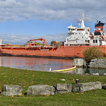 Great Lakes Freighter Port Colborne, Ontario Canada