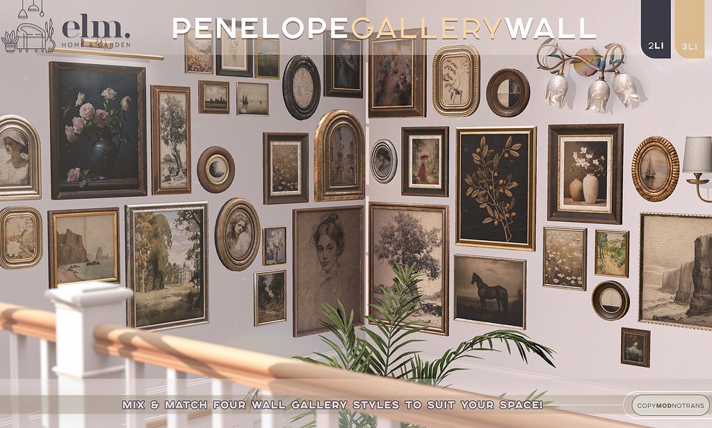 Elm. Penelope Gallery Wall