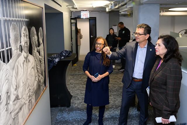 Art Unveiling of Public Defender's New Office