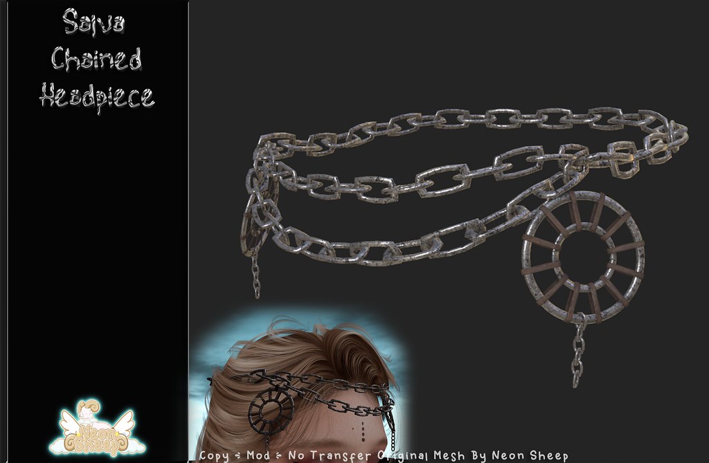 \\NeonSheep// - Salva Chained Headpiece