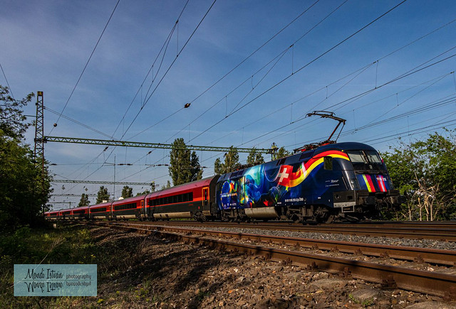 ÖBB 1116 212  Football Unites Europe lok