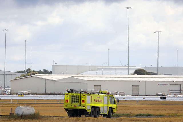 ARFF Recruit Training at Adelaide Airport