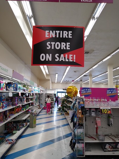 Entire store on sale