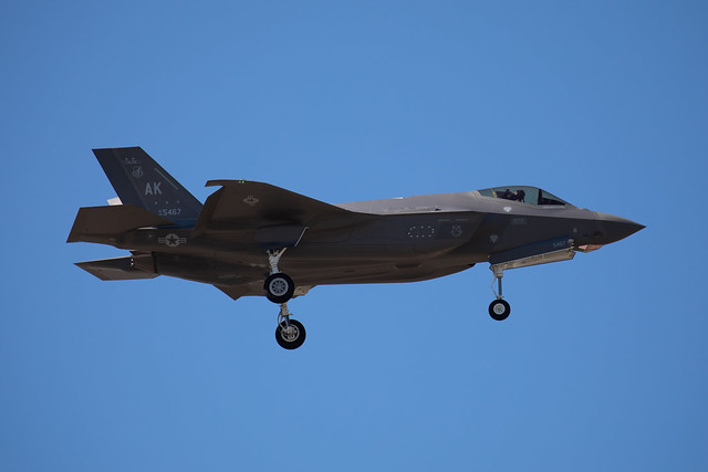 19-5467/AK Lockheed Martin F-35A-4 Lightning II on a pre-delivery test flight prior to delivery to USAF 355th FS 'Fightin' Falcons' /354th FW | NFW 11/Nov/2021