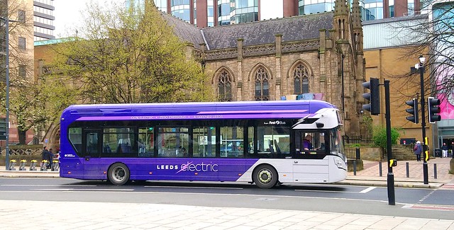 Electric Guided Bus
