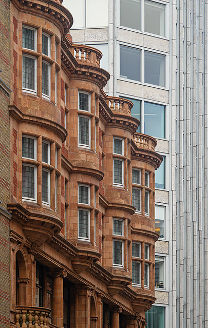 Hektor capturing contrasting facades in London