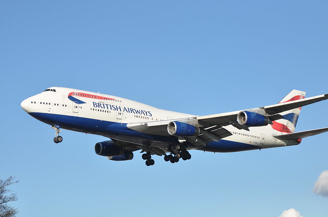 G-BNLV British Airways Boeing 747-436
