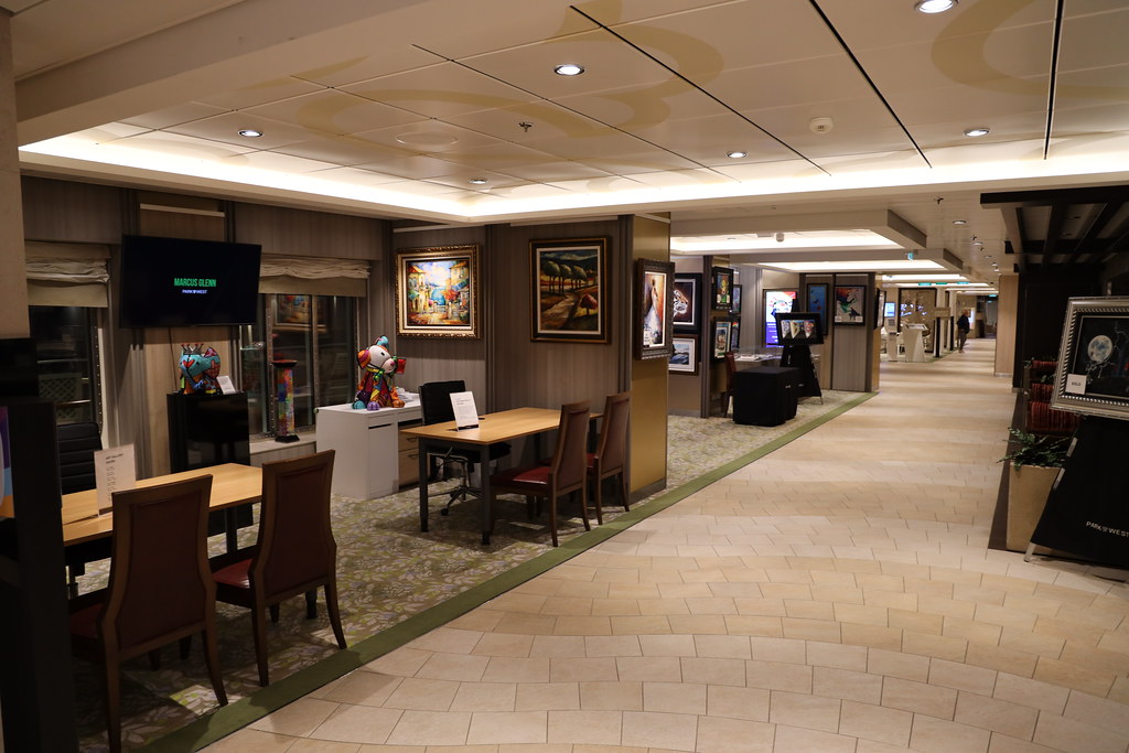 Art for Sale on the Ovation of the Seas - September 2022