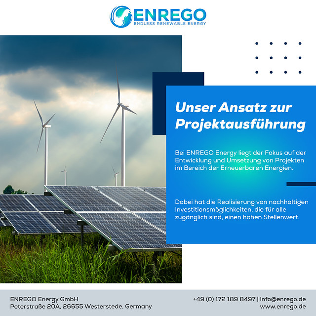 ENREGO Energy: Erneuerbare Energien & Windkraft