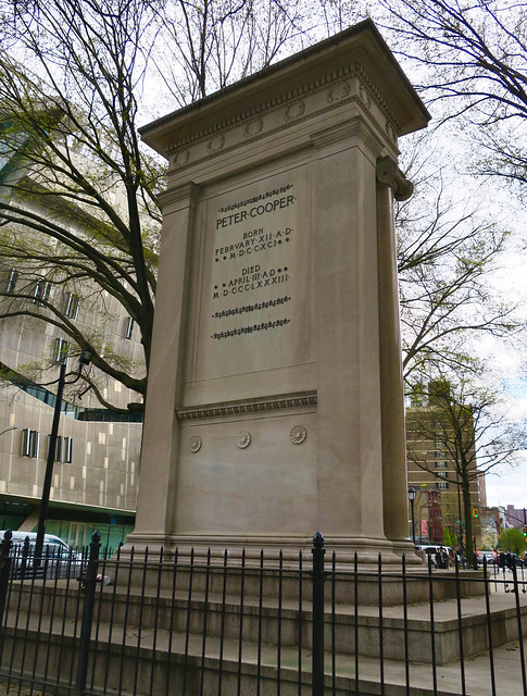 Peter Cooper Statue, New York, NY